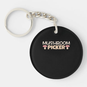 Mushroom Pickers Keychain