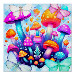 mushroom  poster