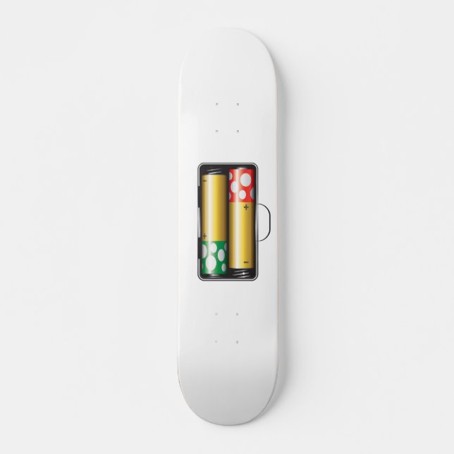Mushroom Power Skateboard (Front)