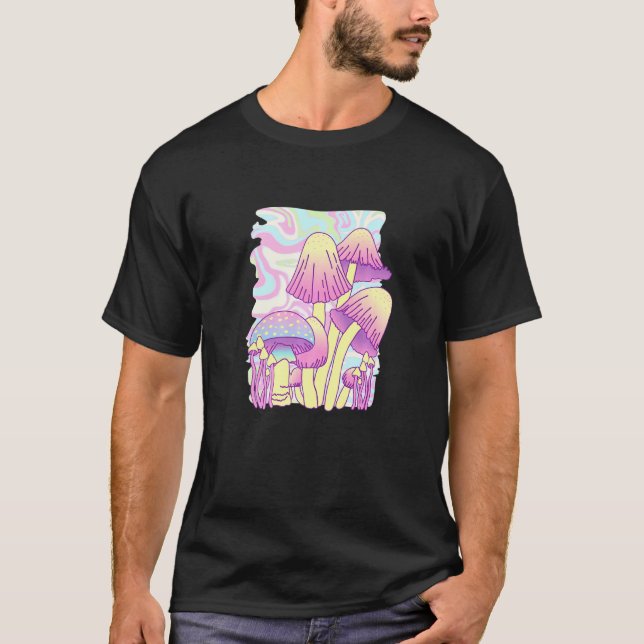 Mushroom Pshychedelic T-Shirt (Front)