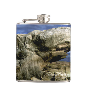 Mushroom Rock Hip Flask