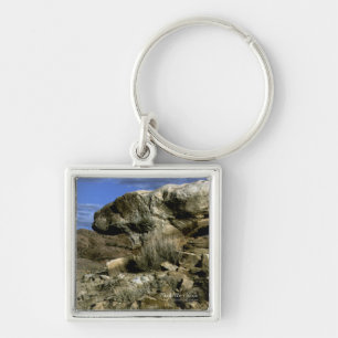 Mushroom Rock Keychain