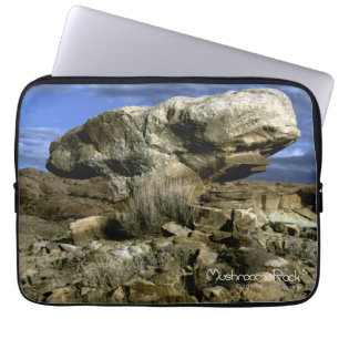 Mushroom Rock Laptop Sleeve