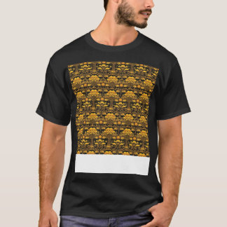 Mushroom Seamless Pattern Fungus Hippie Shroom Eno T-Shirt