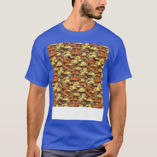 Mushroom Seamless Pattern Fungus Hippie Shroom Eno T-Shirt