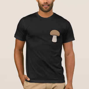 Mushroom Simple Beautiful Cap Fungi Nature Food Or T-Shirt