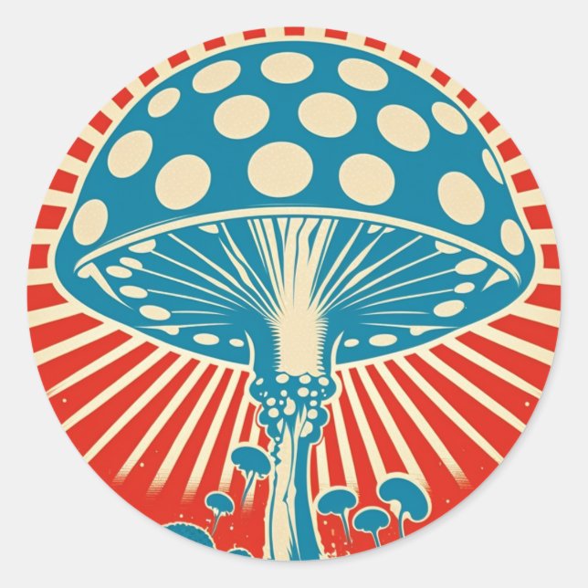 Mushroom sticker (Front)