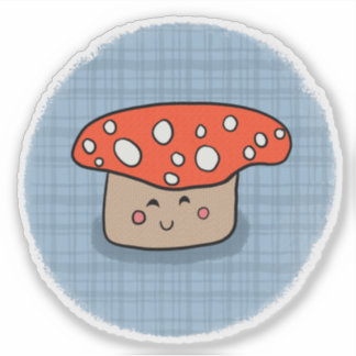 Mushroom Sticker