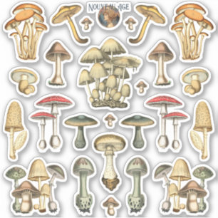 Mushroom Sticker Sheet