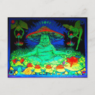 Mushroom Tea Postcard