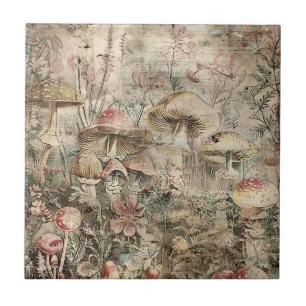 Mushroom Tile, Mystical Tile