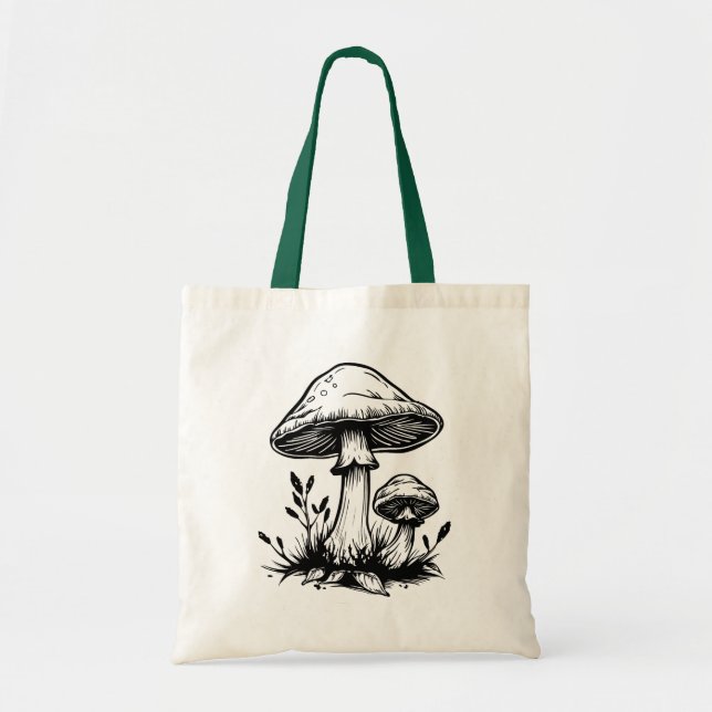  Mushroom  Tote Bag (Front)