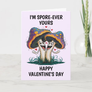 Mushroom Valentine's Day Card