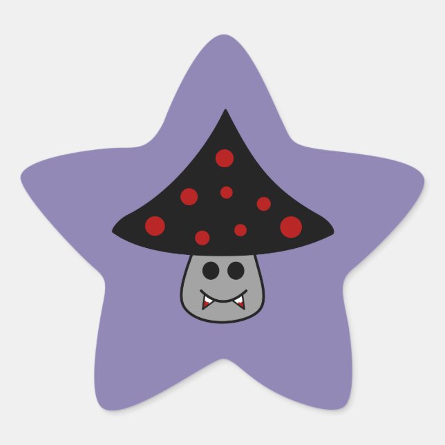 Mushroom Vampire Stickers (Devant)