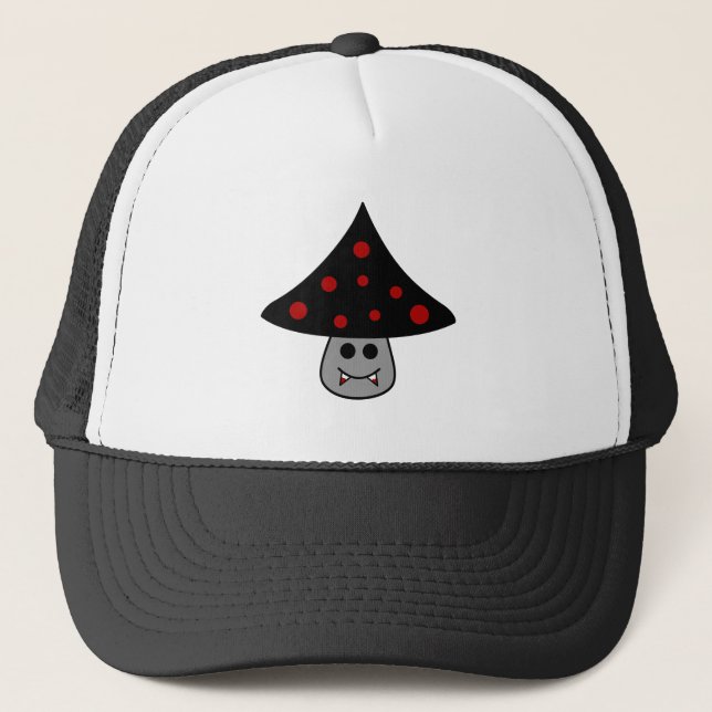 Mushroom Vampire Trucker Hat (Front)