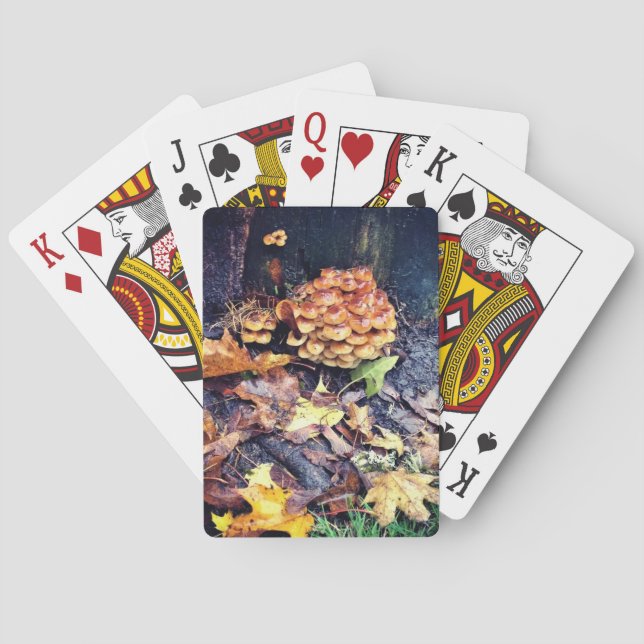 Mushroom Village Playing Cards (Back)