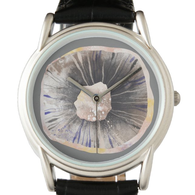 Mushroom Watch (Mushroom art watch)