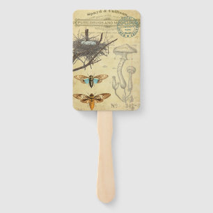 Mushroom Wedding Fan