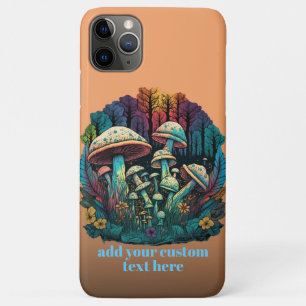 Mushroom Wildflower Toadstool Cottagecore Custom iPhone 11 Pro Max Case