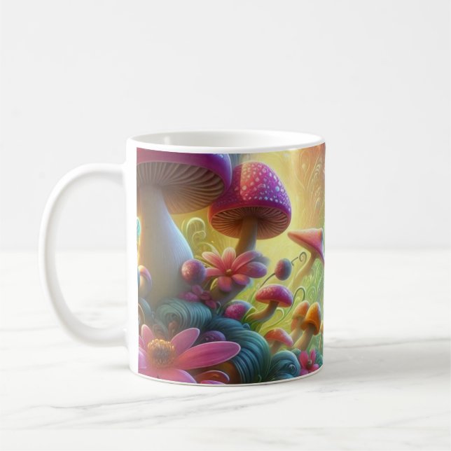 Mushroom World  Coffee Mug (Left)