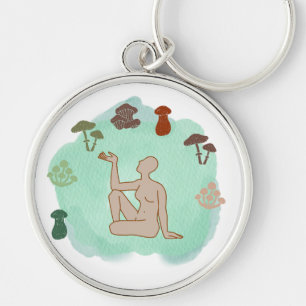 MUSHROOM WORLD KEYCHAIN