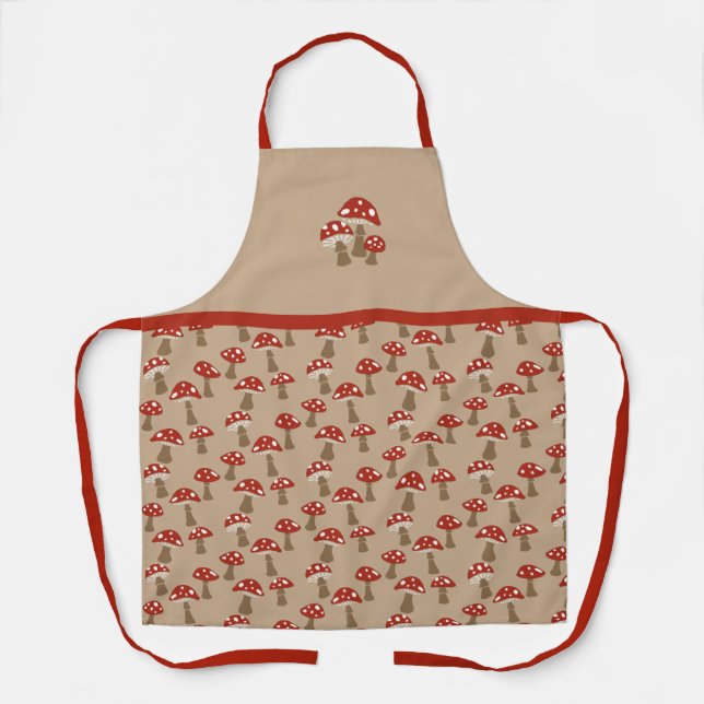 Mushrooms Apron (Front)