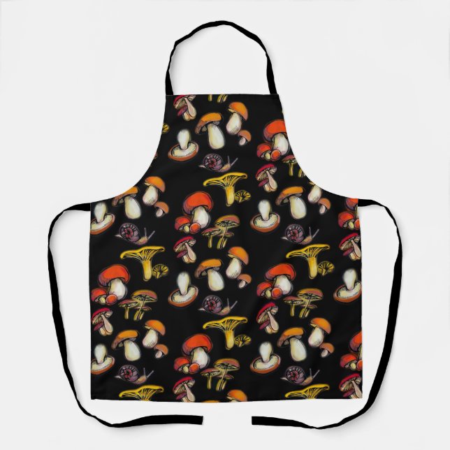 Mushrooms Apron (Front)