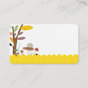 Mushrooms Business Card