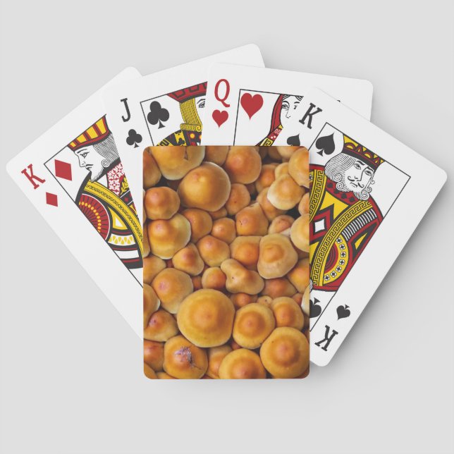 Mushrooms Fungus Playing Cards (Back)