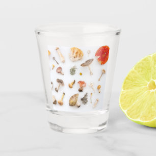 Mushrooms Fungus Shot Glass