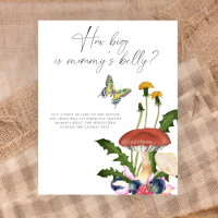 Mushrooms - how big is mommy's belly game 