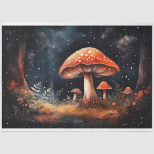 Mushrooms in Forest 4 Decoupage Paper
