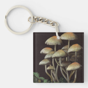 Mushrooms Keychain