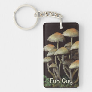 Mushrooms Keychain