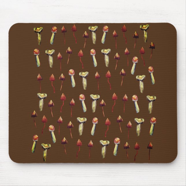 Mushrooms Mouse Pad (Front)