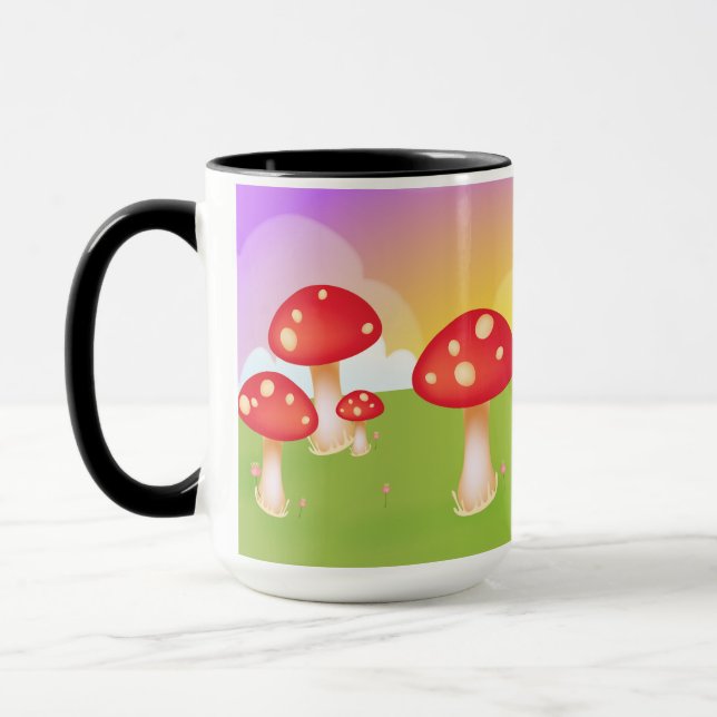 Mushrooms Mug (Left)