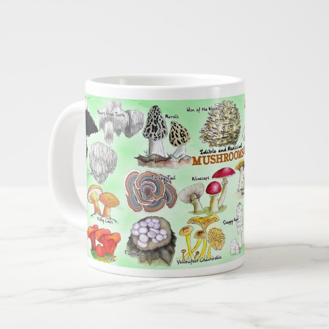Mushrooms Mug  (Front Left)