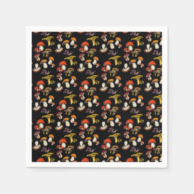 Mushrooms Napkin (Front)