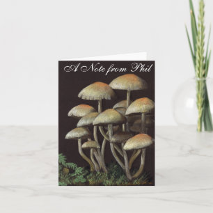 Mushrooms Note Card