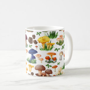 Mushrooms Pattern Coffee Mug