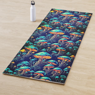 Mushrooms Pattern Yoga Mat
