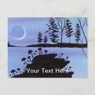 Mushrooms Postcard