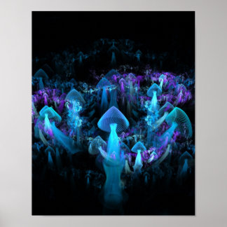Mushrooms Poster