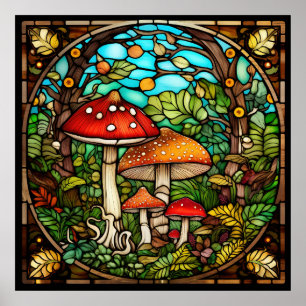 Mushrooms Poster