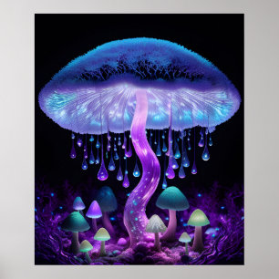 Mushrooms poster