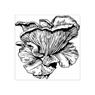 Mushrooms Rubber Stamp  
