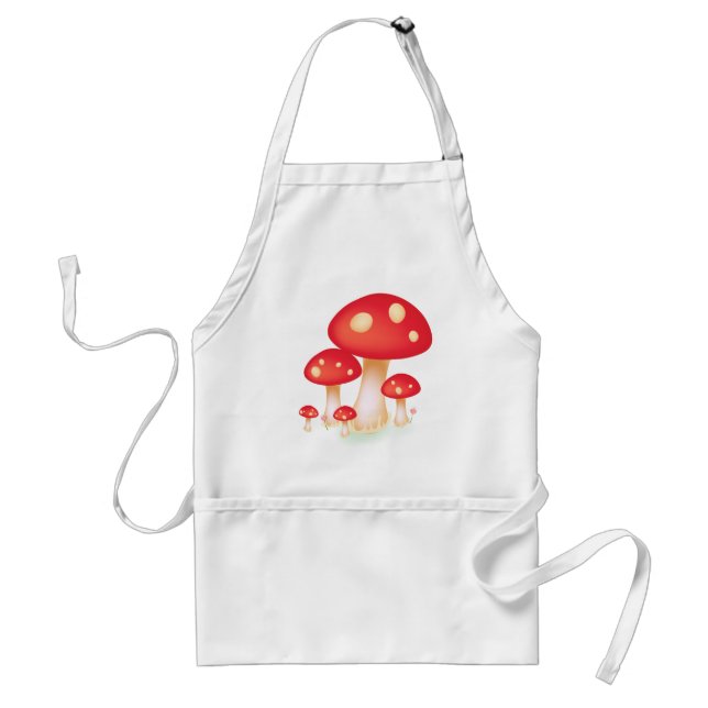Mushrooms Standard Apron (Front)