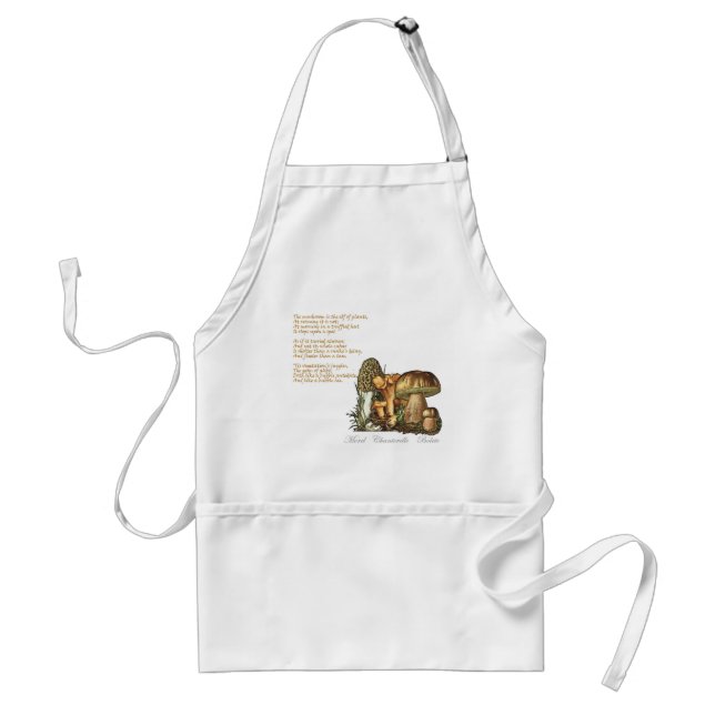 Mushrooms Standard Apron (Front)