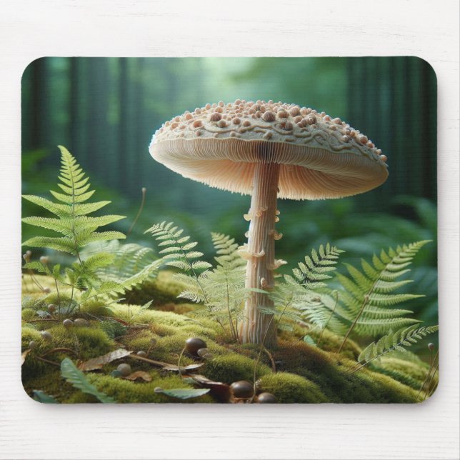 Mushrooms, toadstools, fungi mouse pad (Front)