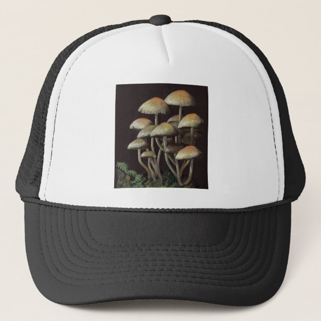 Mushrooms Trucker Hat (Front)